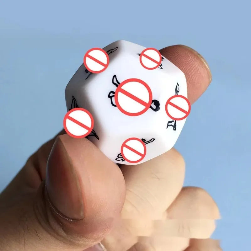 12 Sides Sex dice (2 colour)