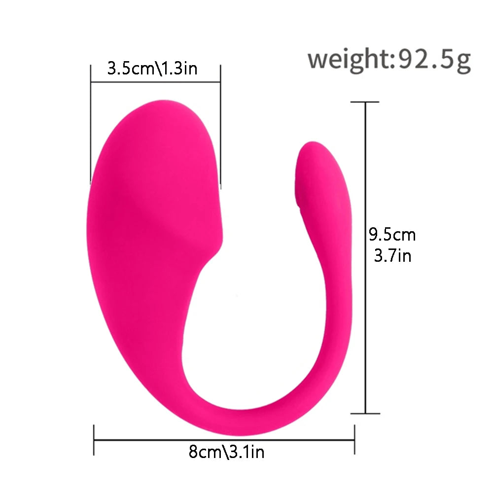 Wearable Vibrating Love Egg (APP Control)