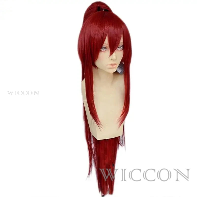 Erza Scarlet Costume Pants White Tube Tops Red Cool Set