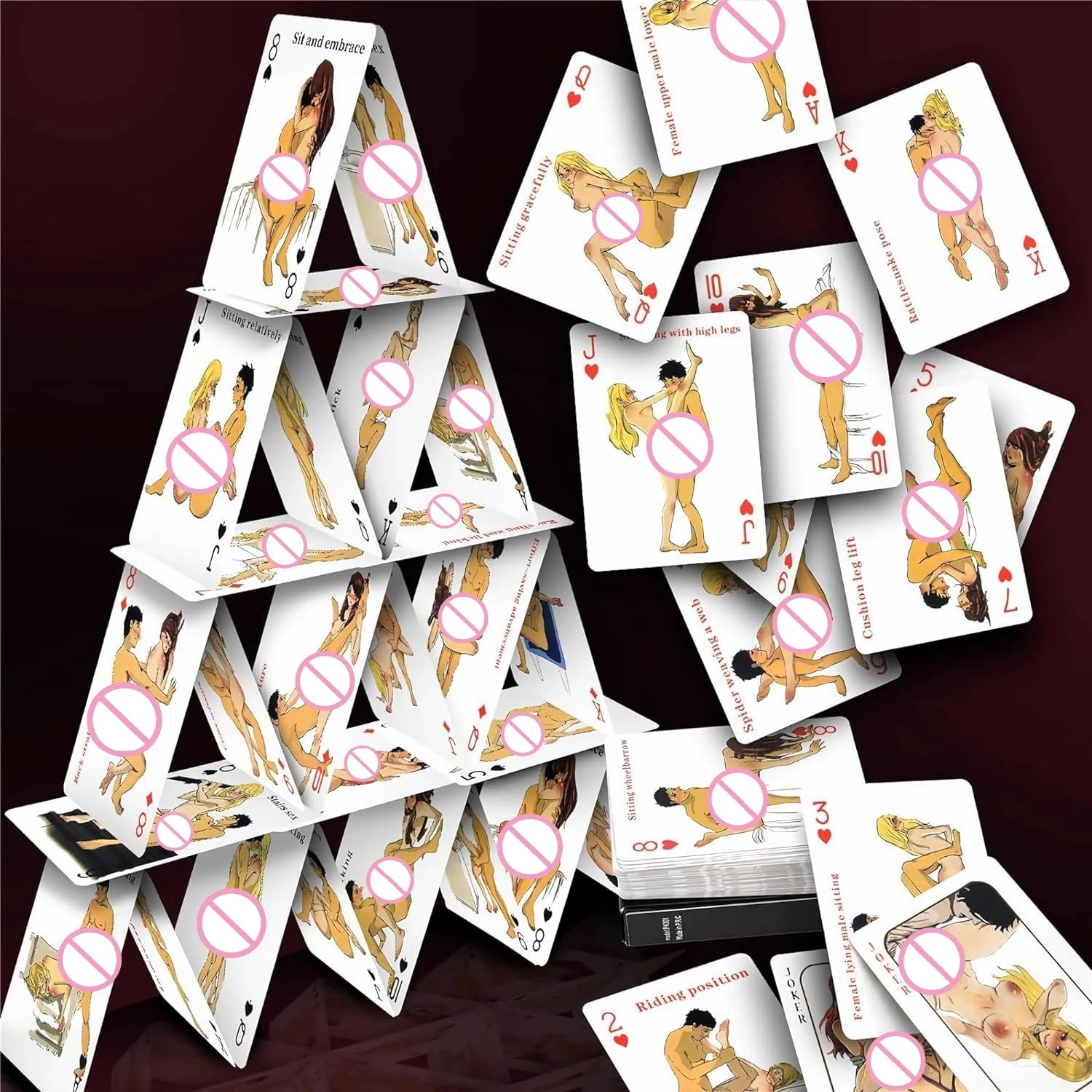 Adult Poker Card Game  (54 Cards)