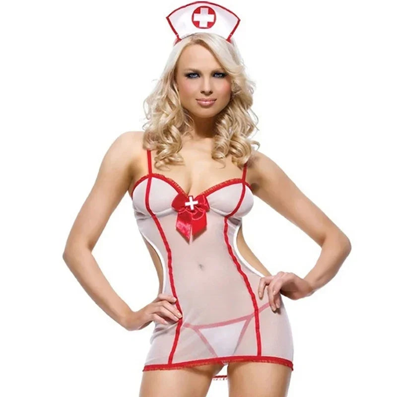 Nurse Cosplay Uniform Costume Maids Outfit