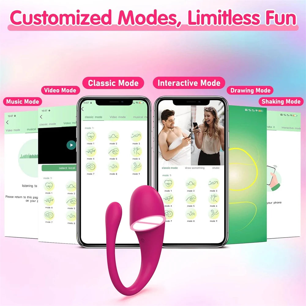 Wearable Vibrating Love Egg (APP Control)