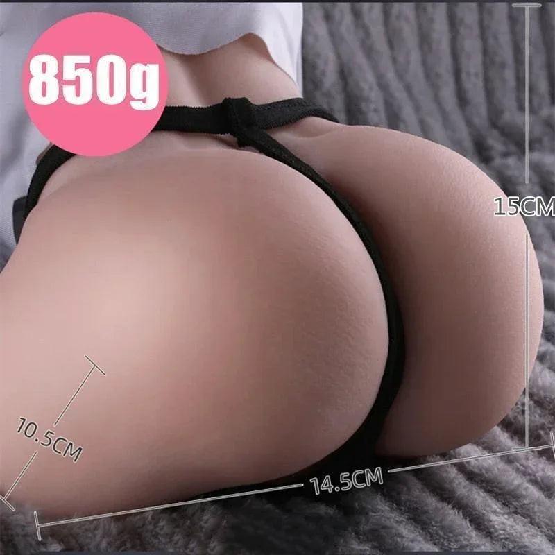 Realistic 3D Big Ass Double Channel Masturbation