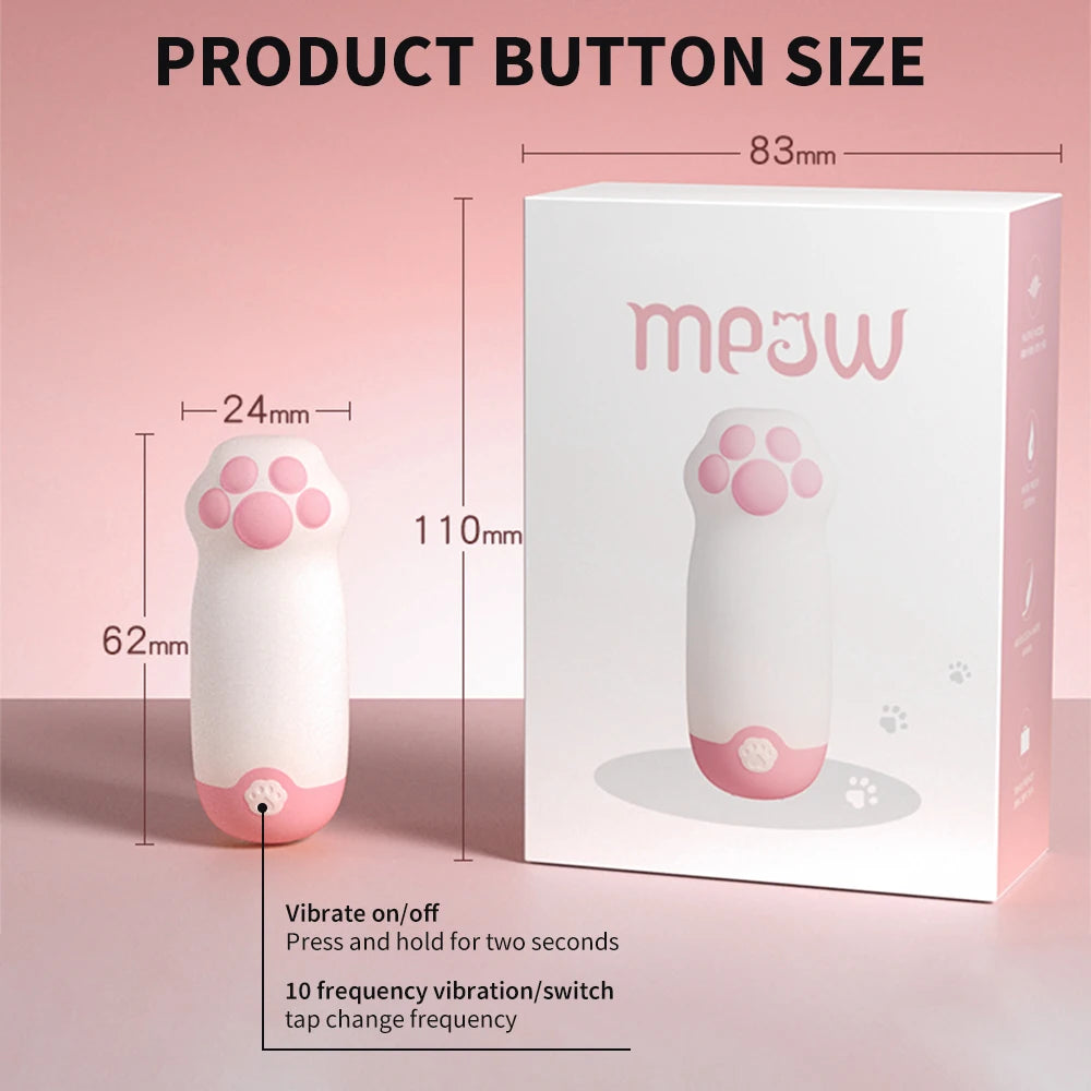 Sex Vibrator Eggs Cat Claw Vibrator (APP support)