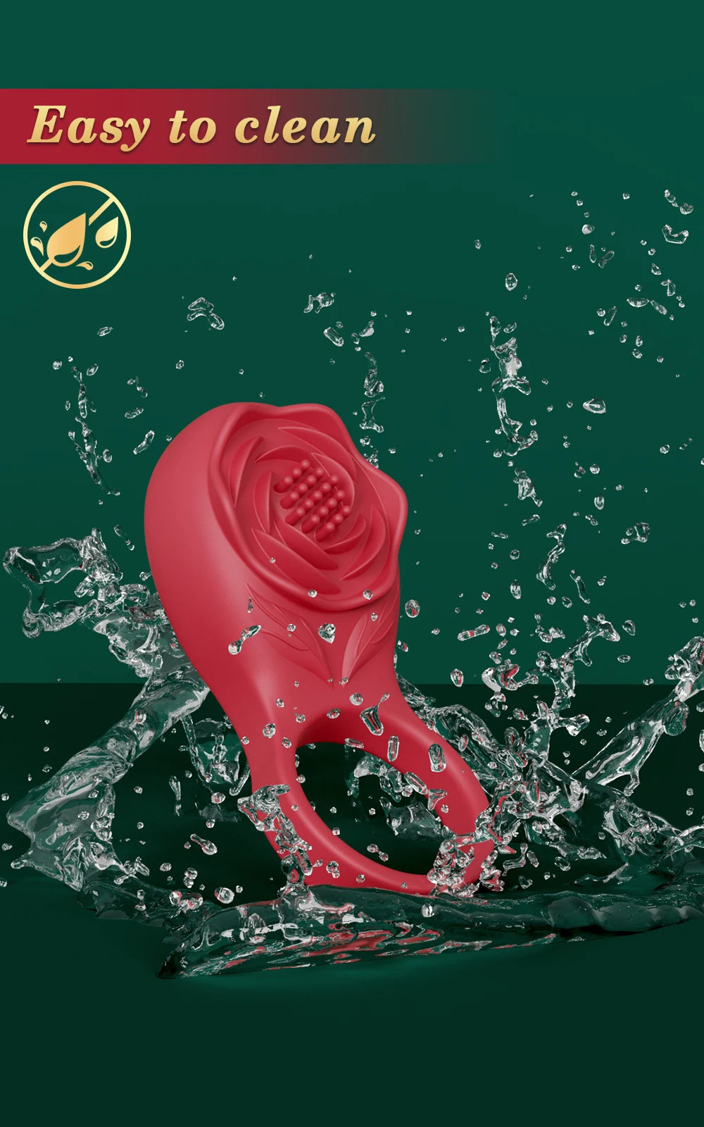 Cock Rings for Man (Vibrating Stimulator Ejaculation Delay)