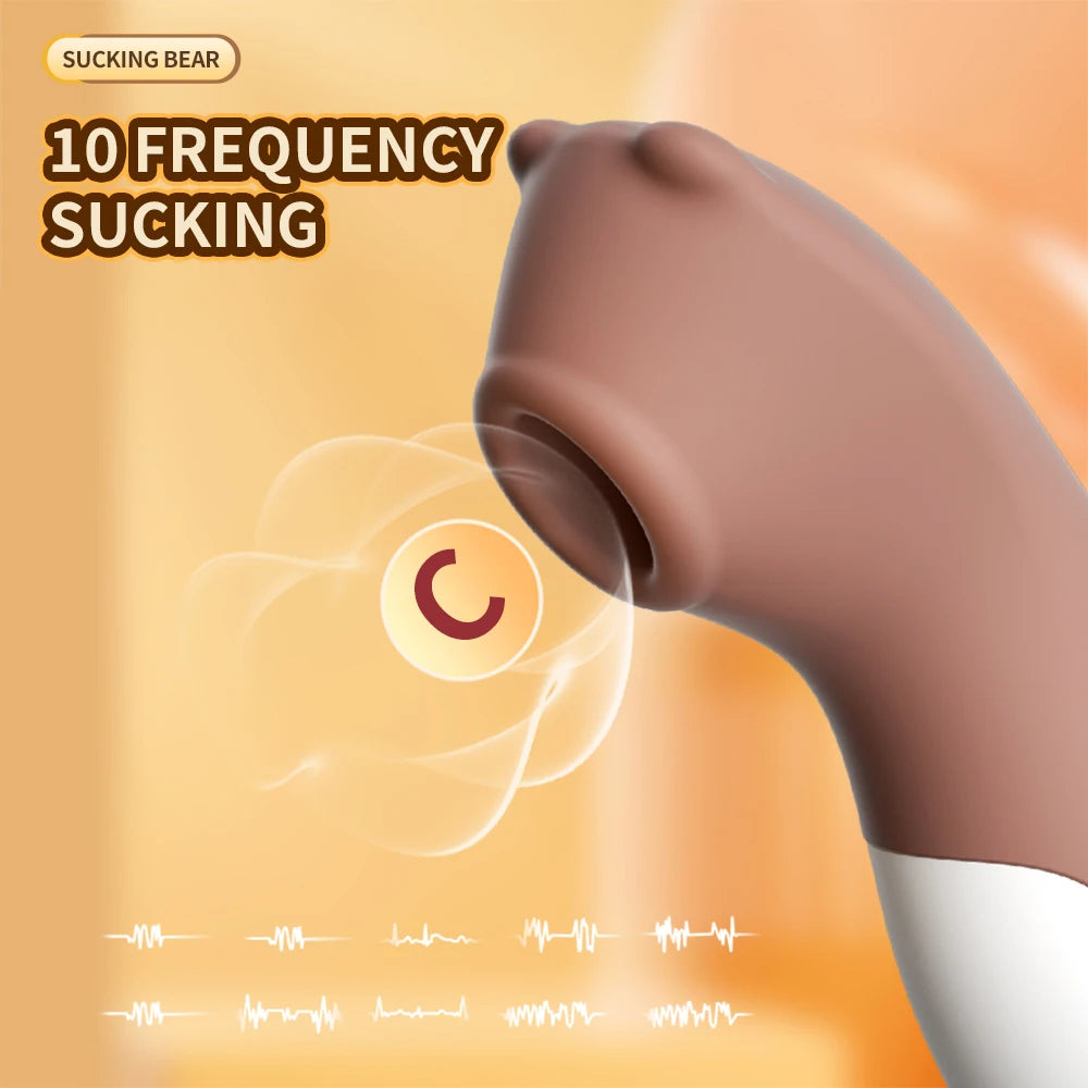 YAFEI Clit Sucking Vibrator 10 Speed Vibrating Sucker