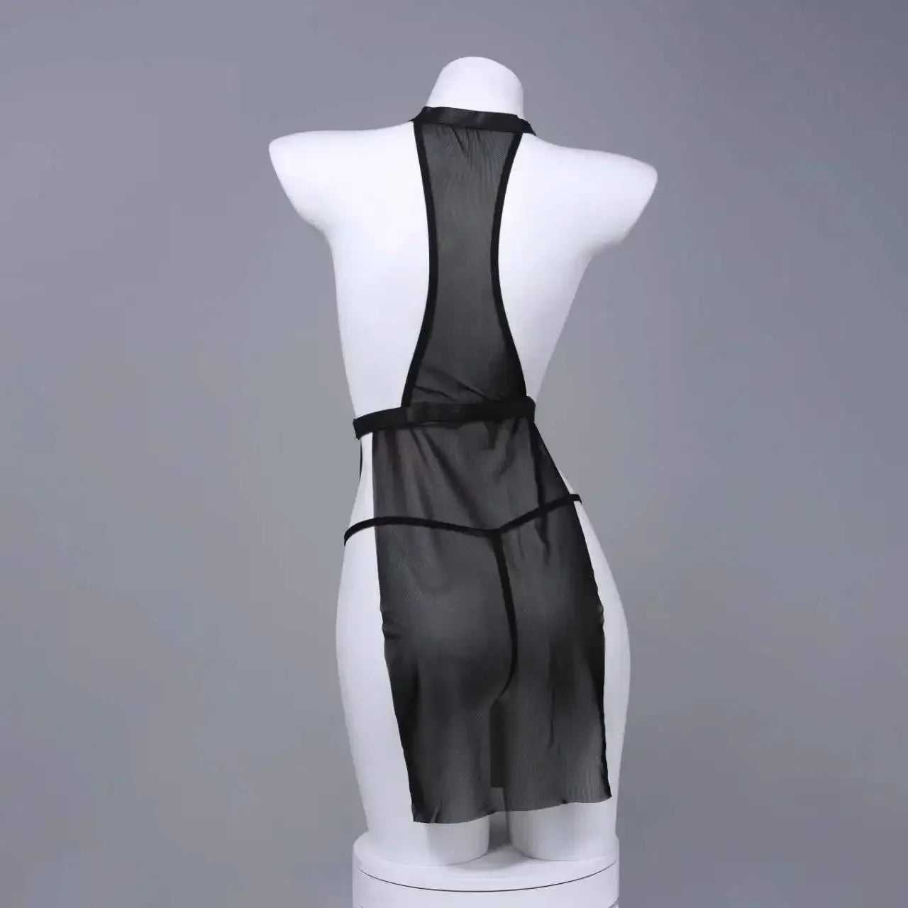 Hot Sexy Lingerie Low Cut Crotchless Bodysuit