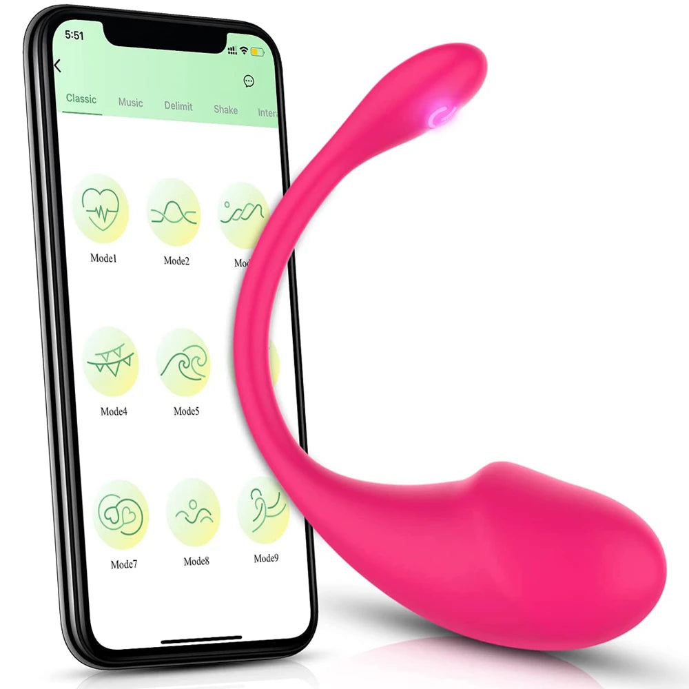 Wearable Vibrating Love Egg (APP Control)