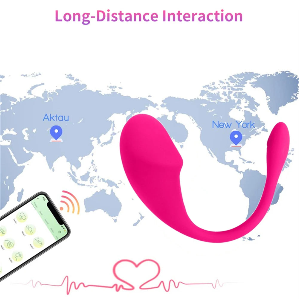 Wearable Vibrating Love Egg (APP Control)