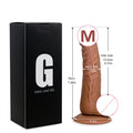 Realistic Dildo (With Strong Suction to gorund or wall)