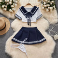 Cosplay 2 Piece Nightgown Student Uniform Set