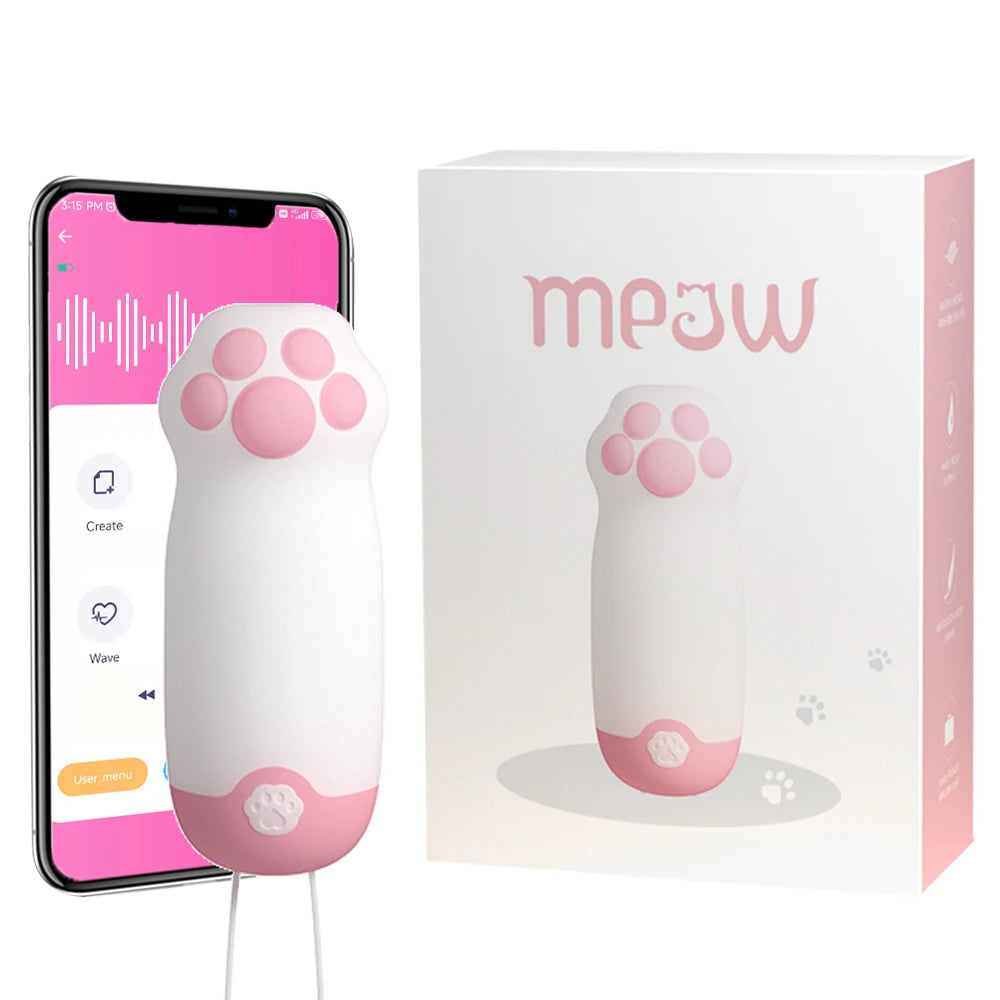 Sex Vibrator Eggs Cat Claw Vibrator (APP support)