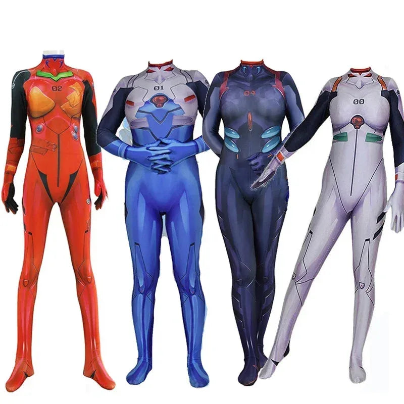 New 2025 EVANGELION Ayanami Rei Cosplay Costume