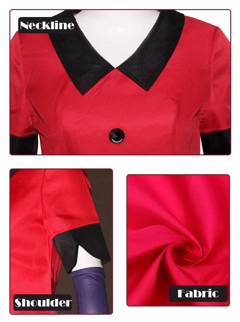 Hazbin Vaggie Cosplay Costume Hotel Uniforms