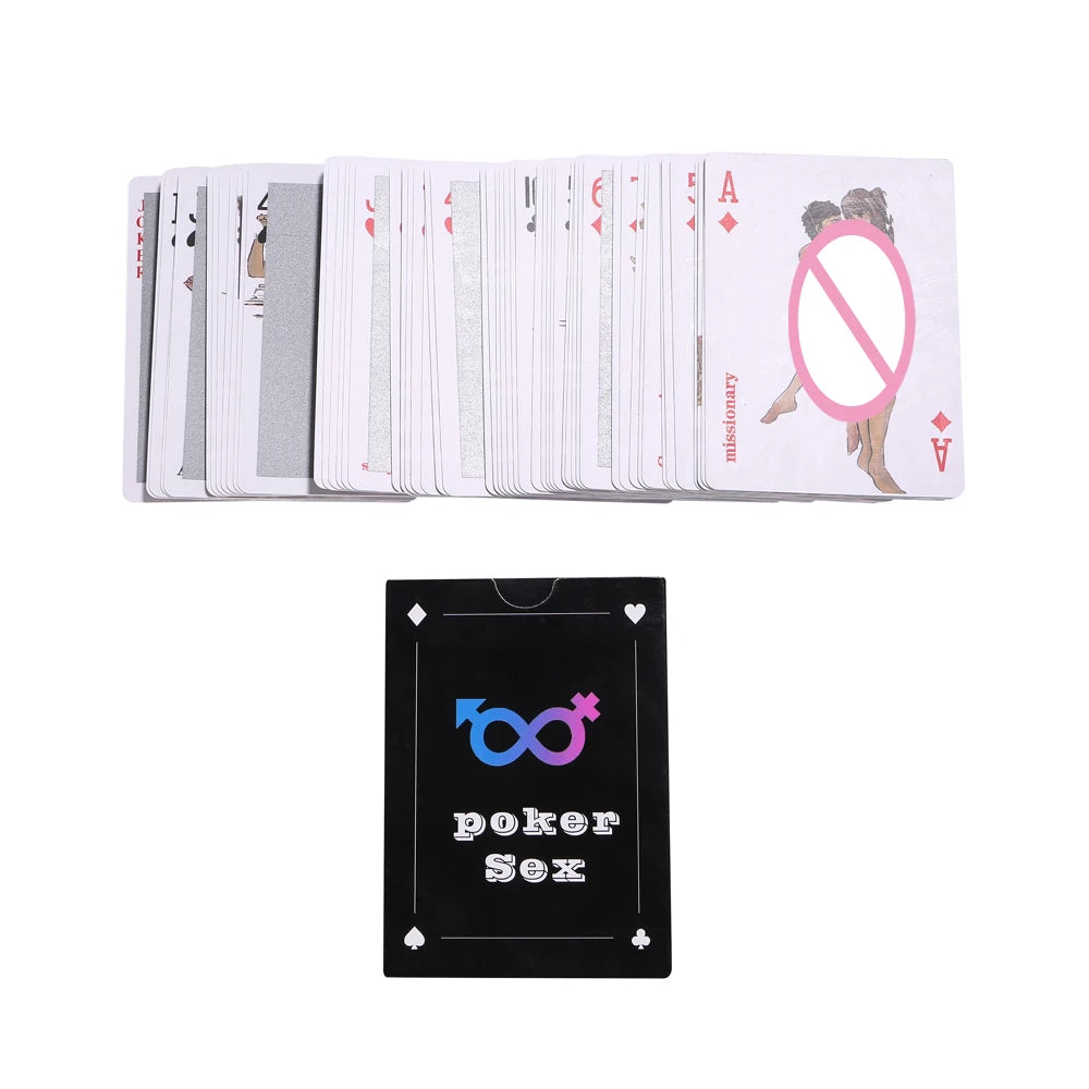 POFUL 54 Kind of Sex Positions Flirting Card Game