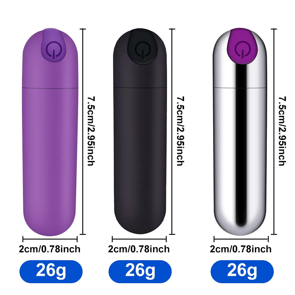 Powerful USB Charge Mini Bullet Vibrator