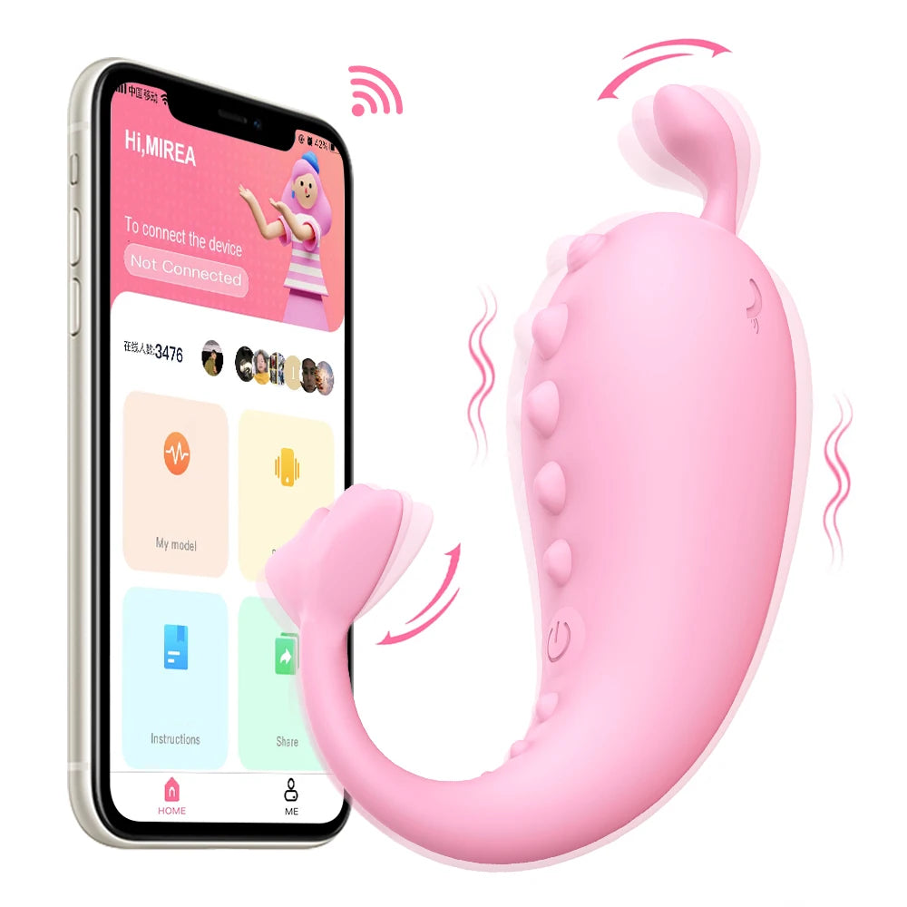 Wireless Vibration Love Egg Vibrator (Bluetooth APP Control)