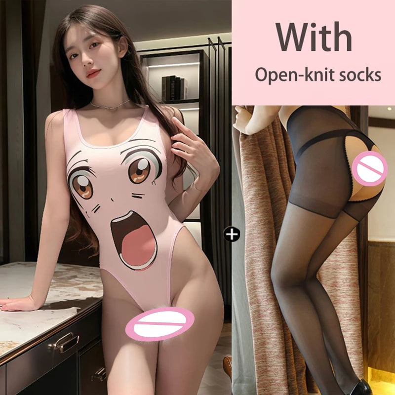 Sexy anime girl swimsuit  (tankini bikini swimsuit pure desire)