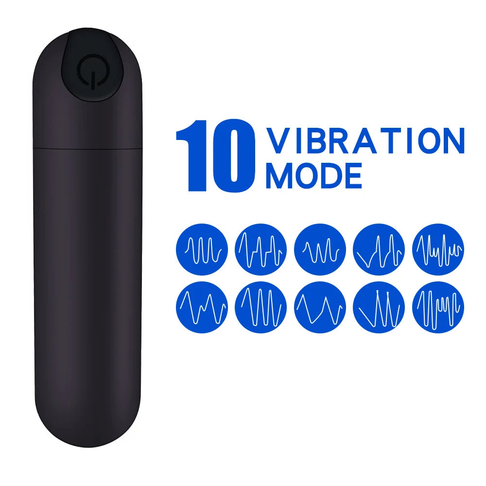 Powerful USB Charge Mini Bullet Vibrator