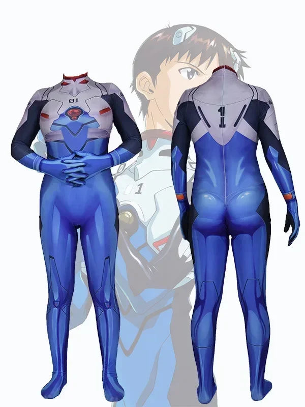 New 2025 EVANGELION Ayanami Rei Cosplay Costume