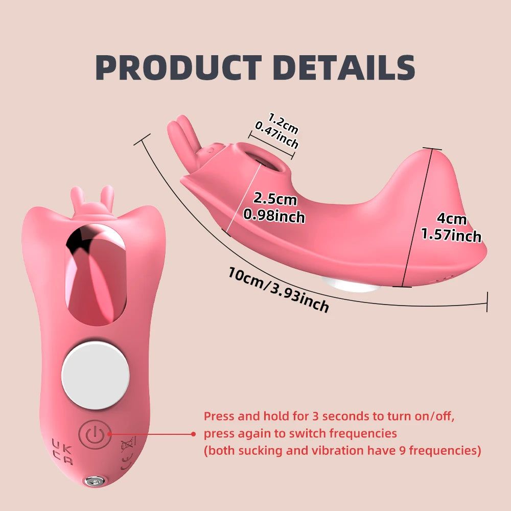 Clitoral Sucking Vibrator Sex Toy (with Vibrator APP Control)