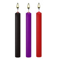 3PCS/Box Low Temperature Candle,Romantic Passion Play Sex Candles for Couple,Relaxation Flirting Sex Wax for Adults Game Toys