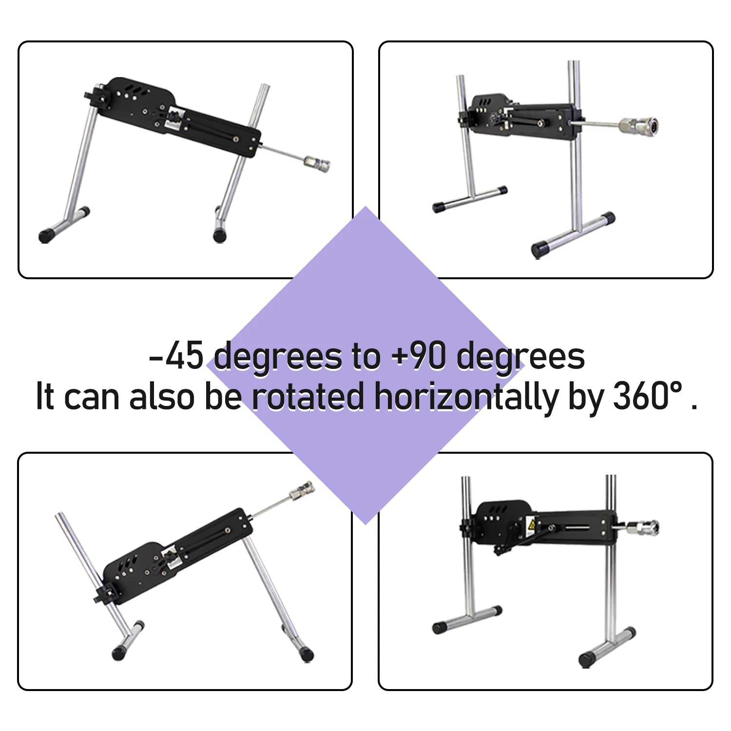Men and women sex machine with sex toys set ( Automatically retractable dildos for men and women Pump gun sex toys )