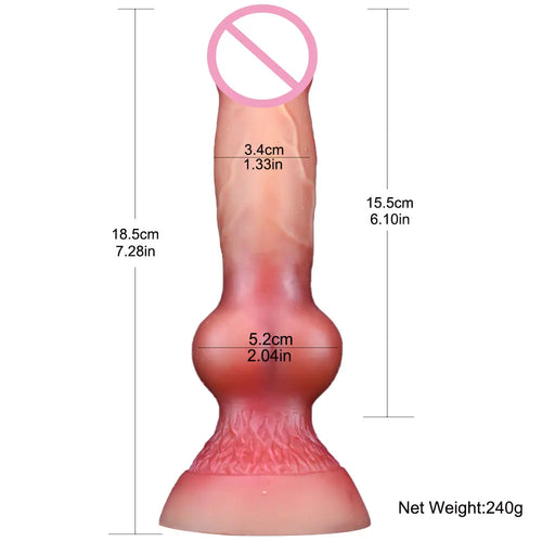 Animal Fox Dog Huge Dildos