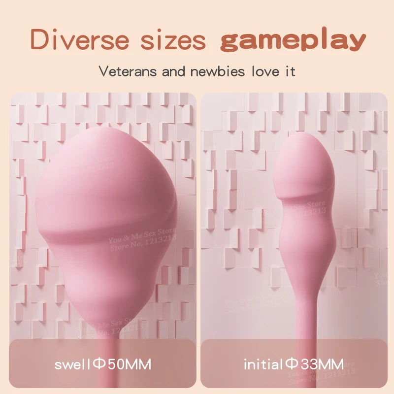 Inflatable Wireless Remote Vibrating Egg