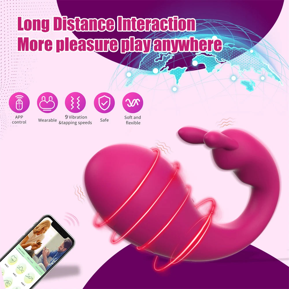 Wearable Vibrating Love Egg (APP Control)