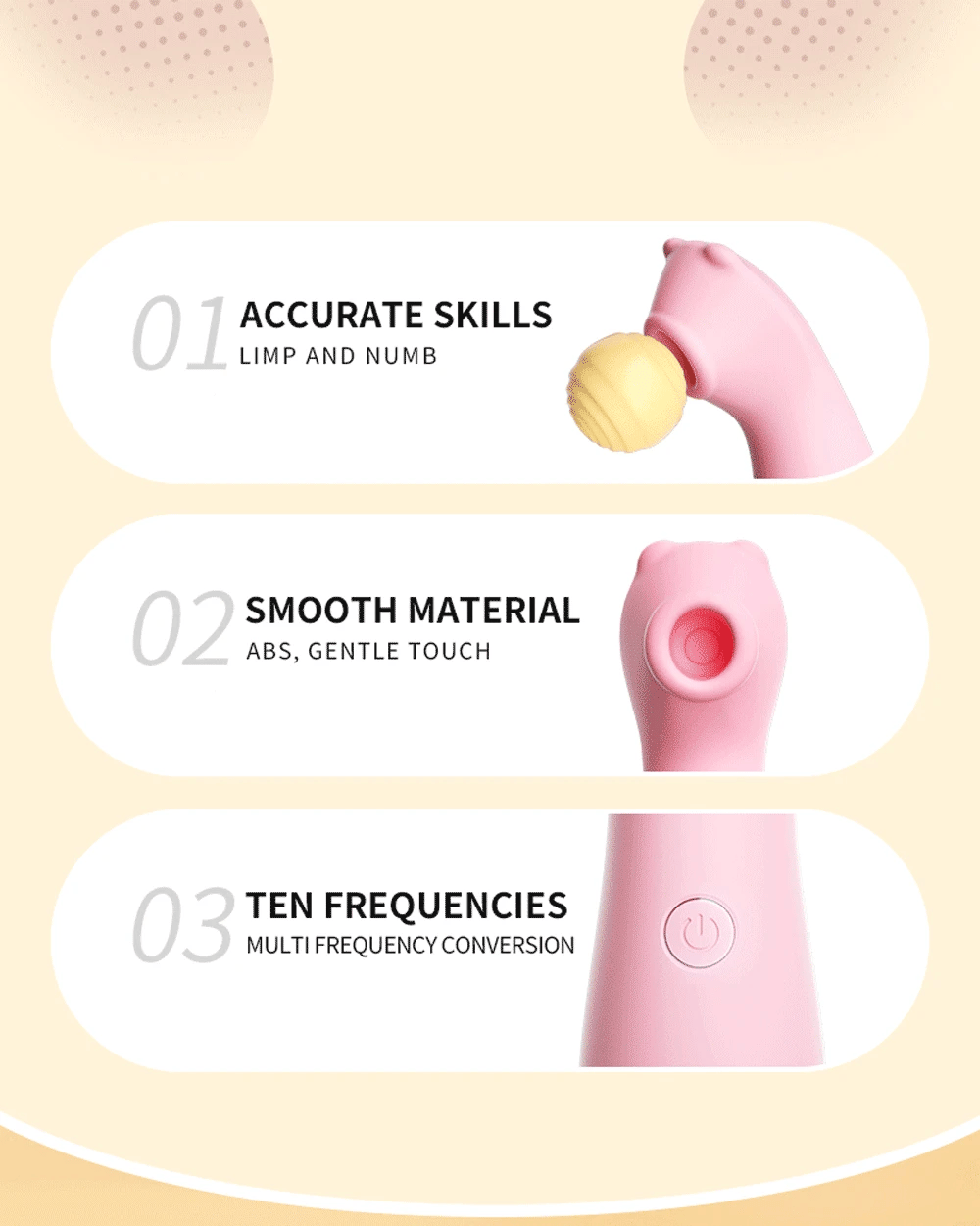 YAFEI Clit Sucking Vibrator 10 Speed Vibrating Sucker