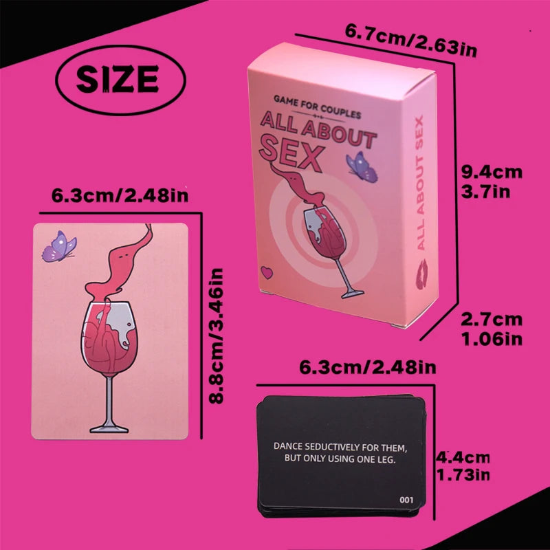 All About Sex Original Card Game (20+Mins)