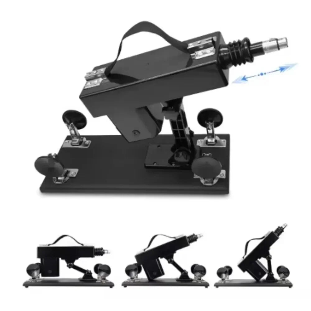 Sex Machine Automatic Thrusting Device for Men Women Masturbation Adjustable Vaginal Anal Massage Pumping Gun