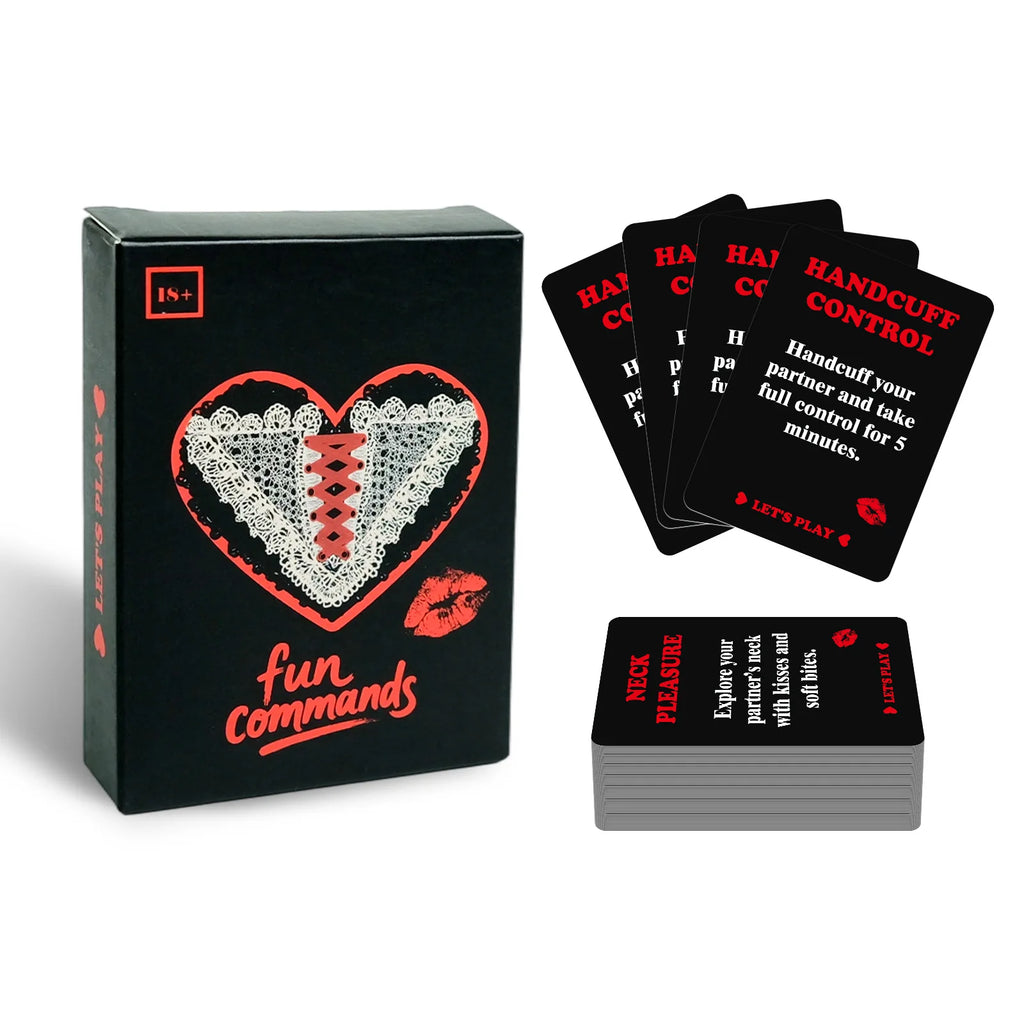50PCS Couple Sex Funny Game Card Truth or Dare Game Cards
