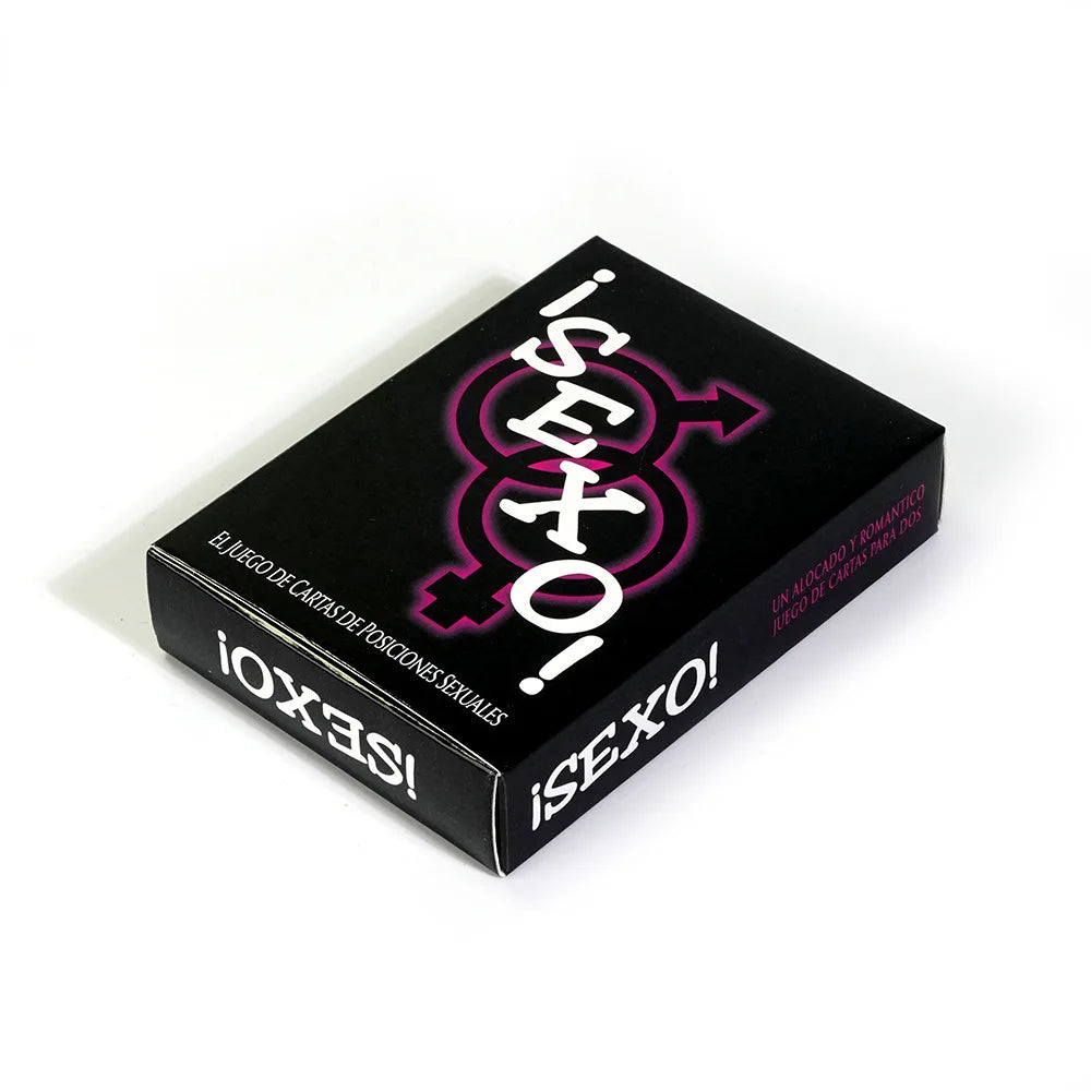 English Sex Card Game (50 Kinds of Card)