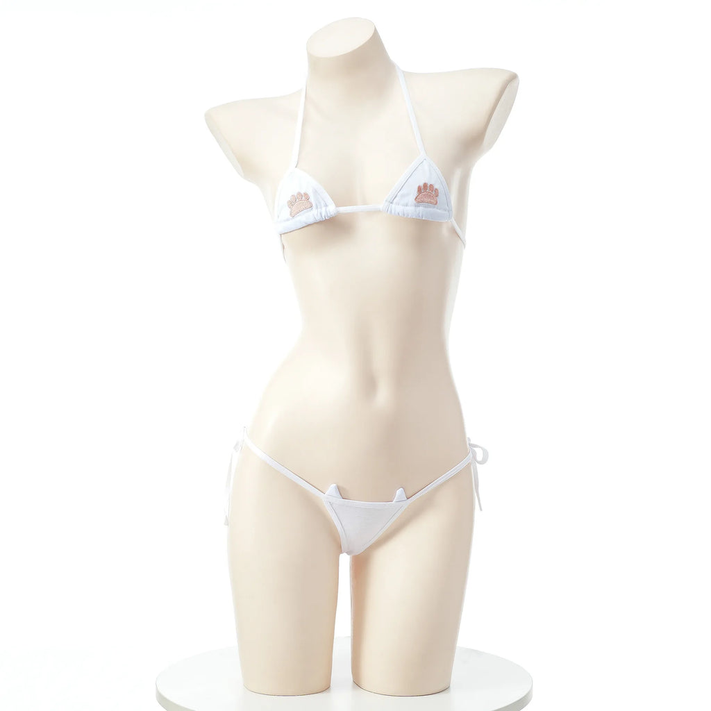 Sexy Lingerie Cosplay Cute Maid Uniform Bikini