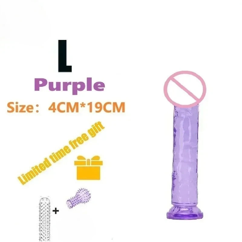 Clearance Sale Soft Dildos (5 Colors)