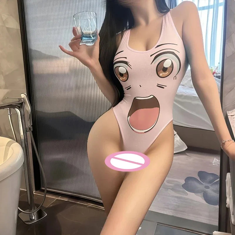 Sexy anime girl swimsuit  (tankini bikini swimsuit pure desire)