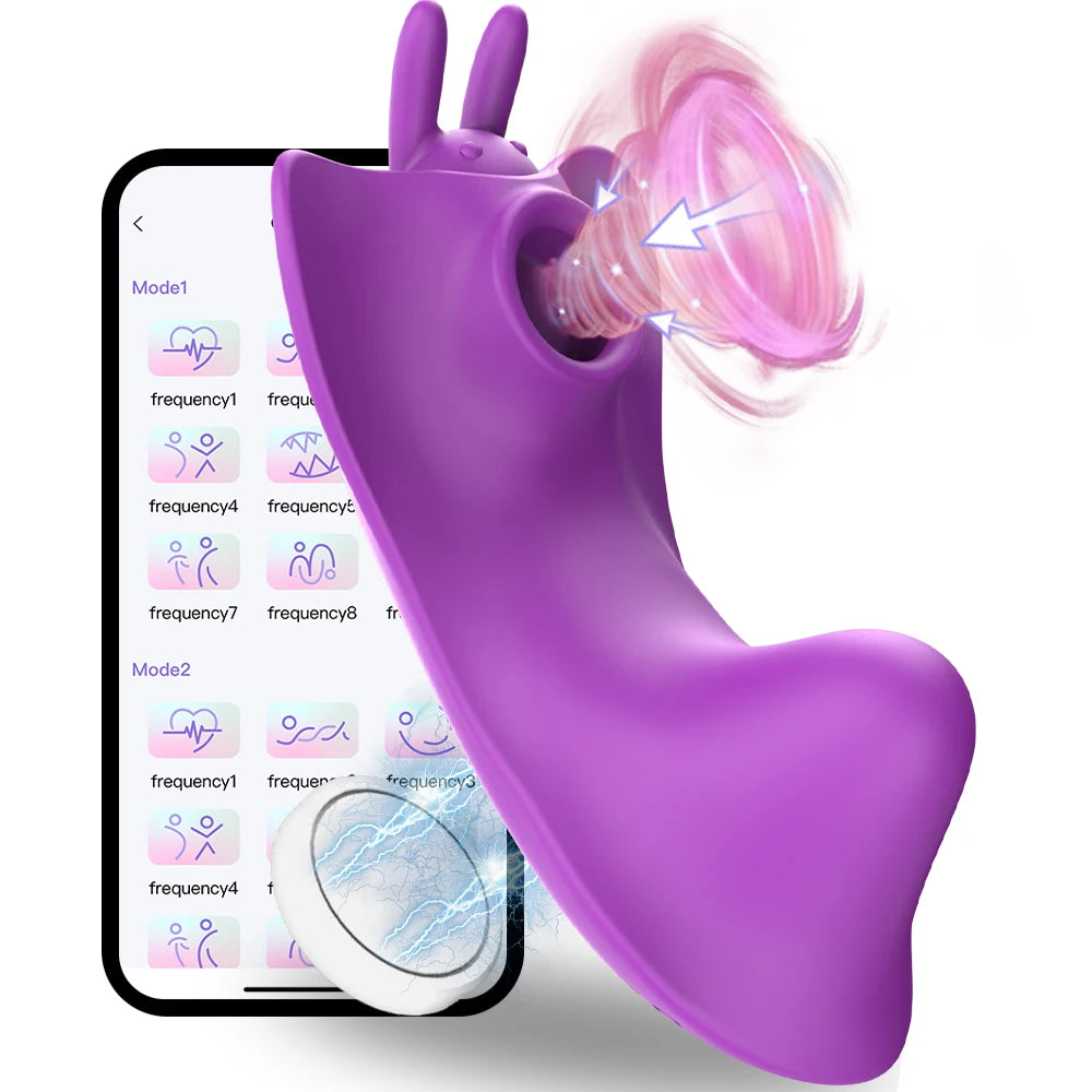 Clitoral Sucking Vibrator Sex Toy (with Vibrator APP Control)