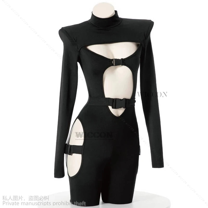 Assassin Agents Tight Jumpsuit Cosplay