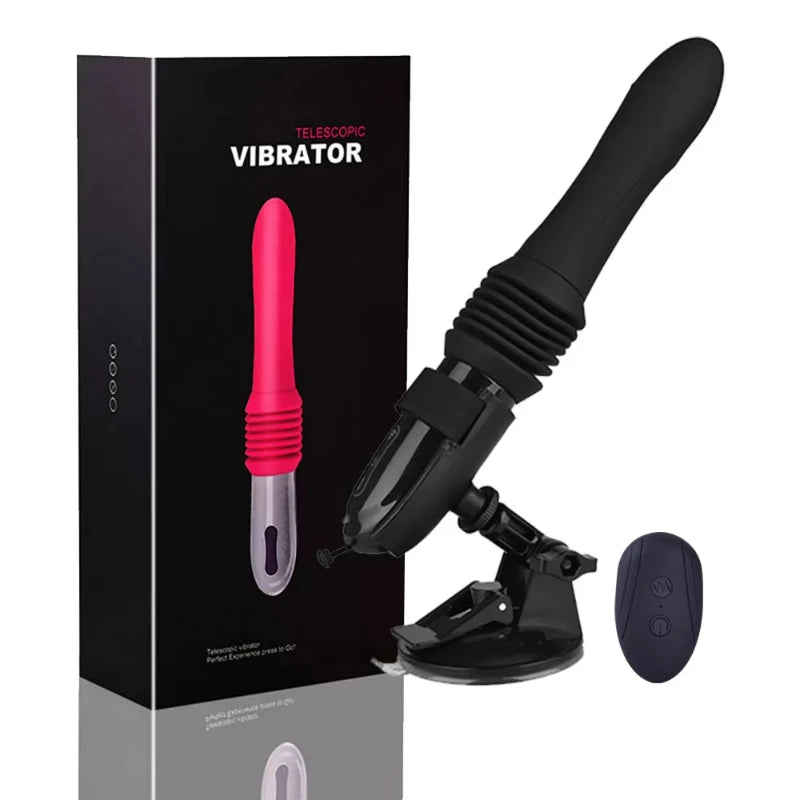 Sex Machine Thrusting Big Dildo Vibrator