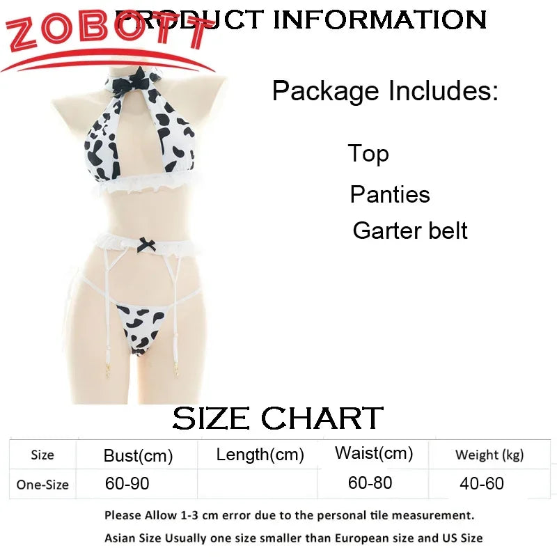 Exotic Lingerie Set Women Cosplay Costume Sexy Outfit Fancy Halter Mesh Bandage Exotic Uniform