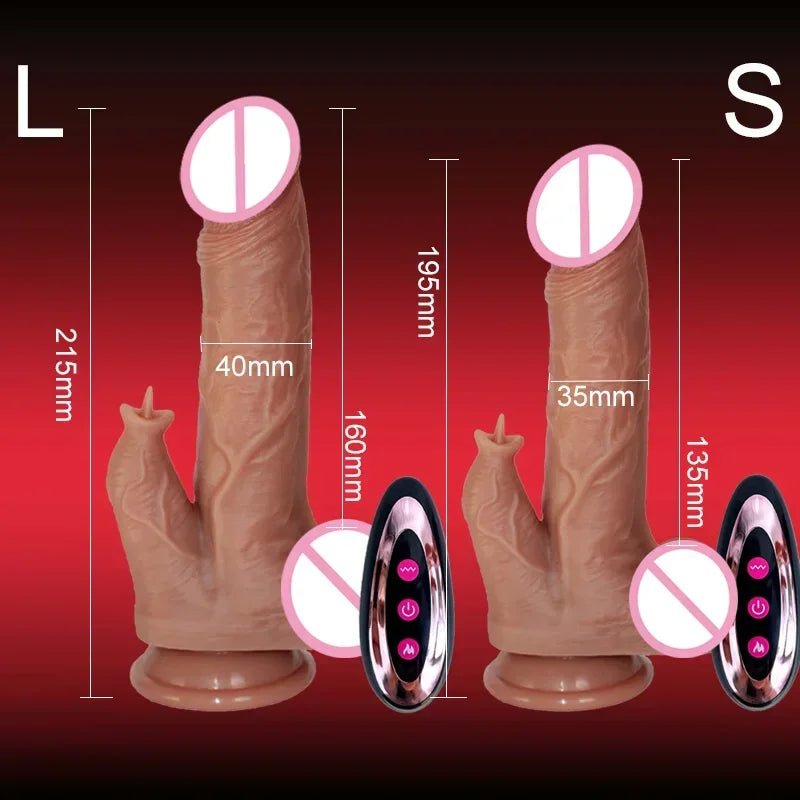 Realistic Dildos Vibration For Women Thrusting