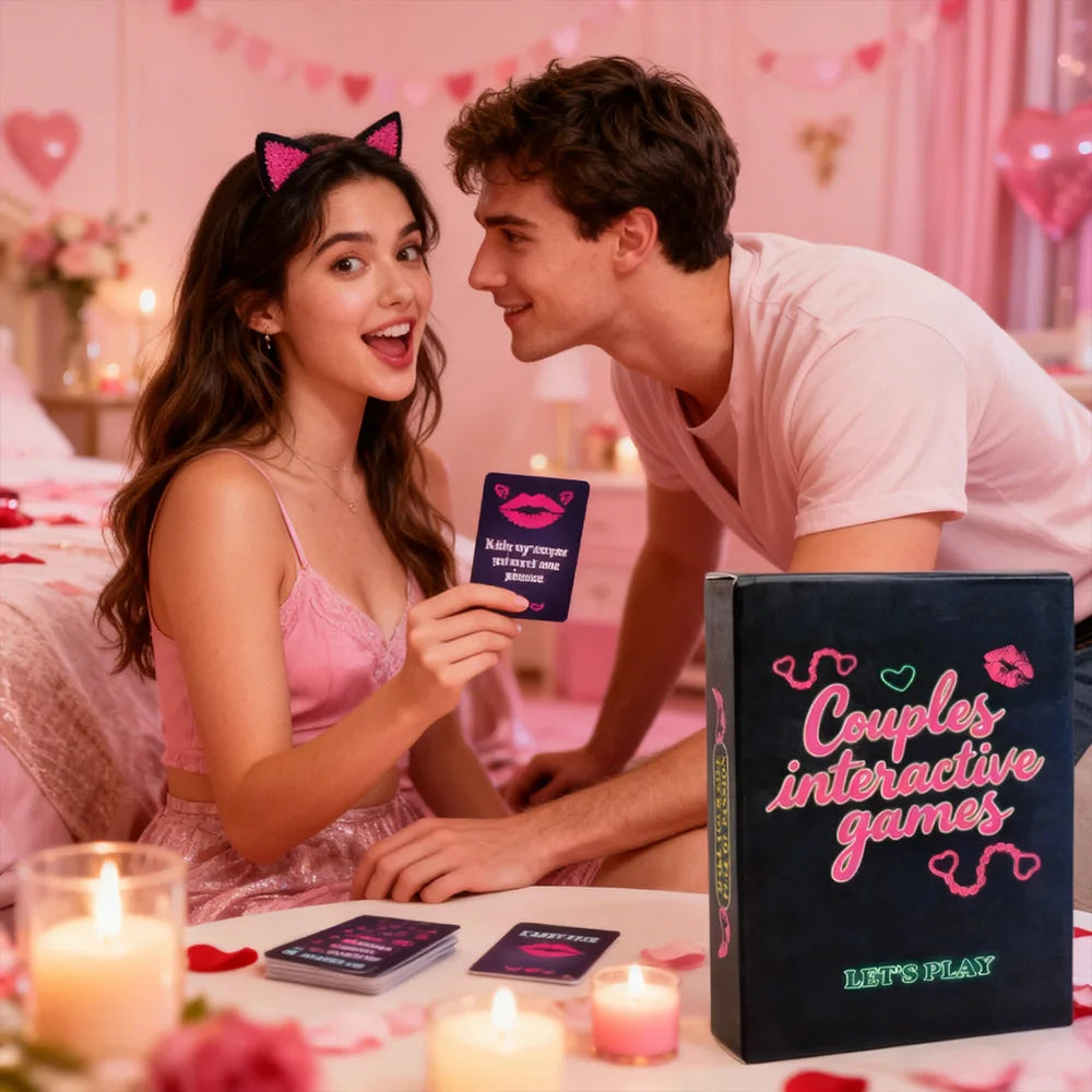50PCS Sexual Couple Game Card