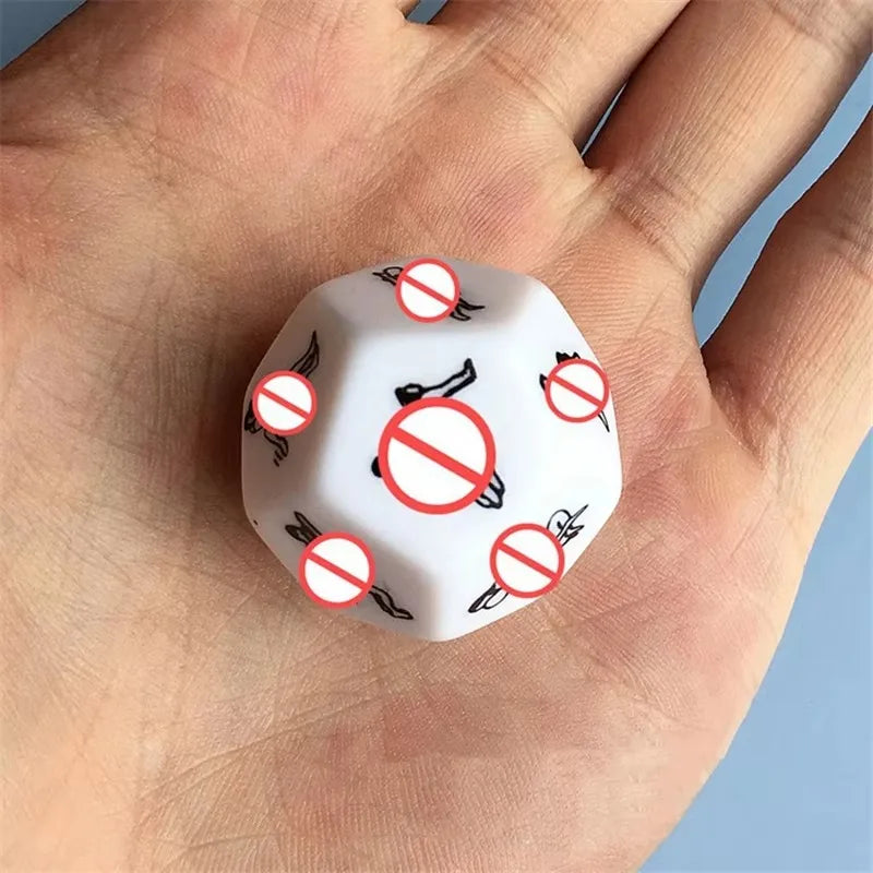 12 Sides Sex dice (2 colour)