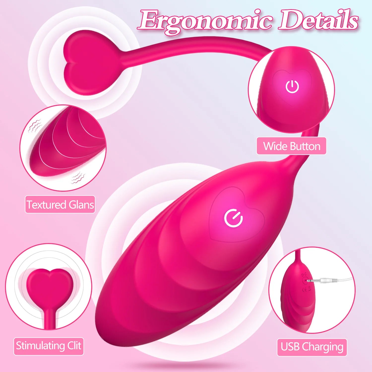 Tencherry Female Vibrating Egg
