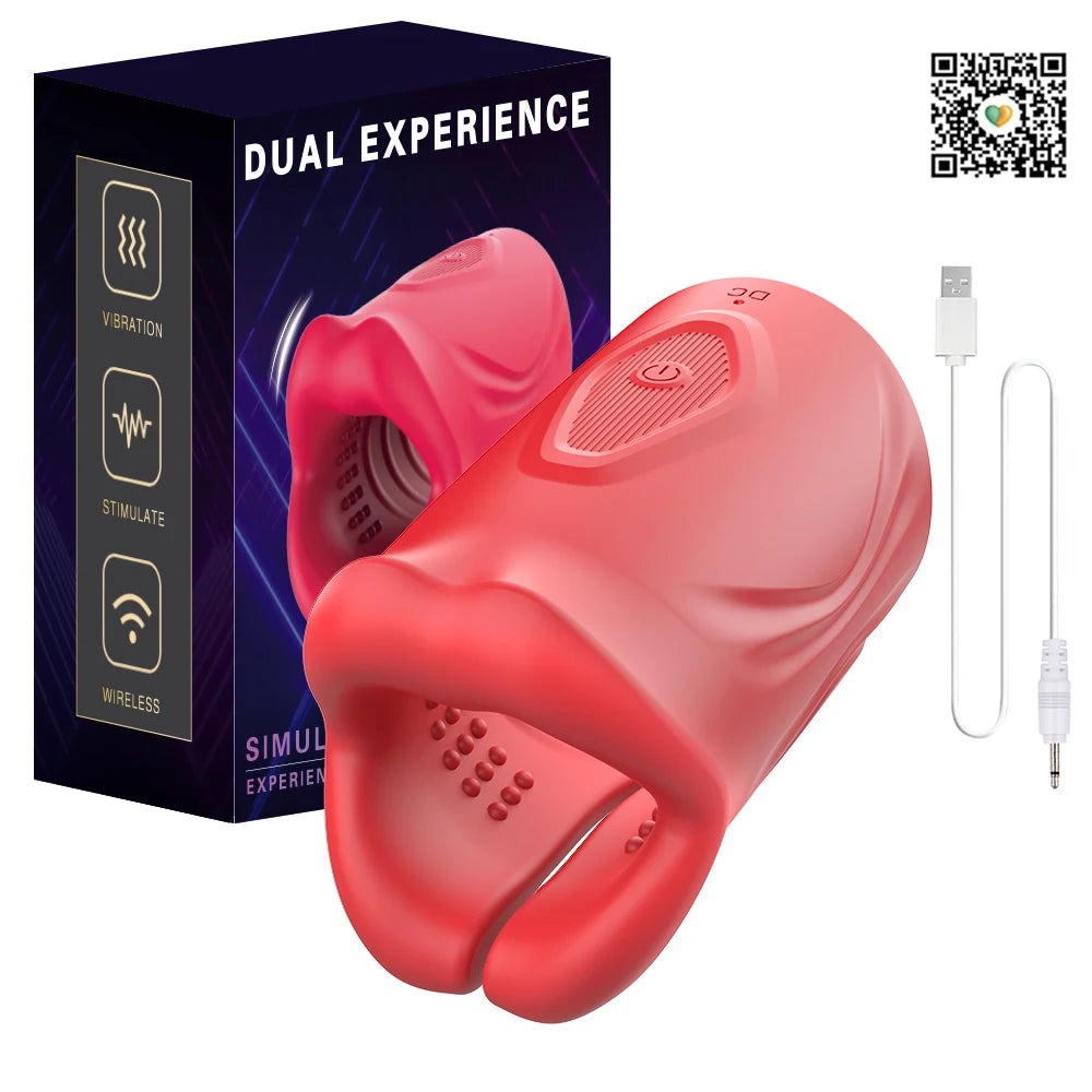 Deep Throat Blowjob Masturbator (with vibrating)