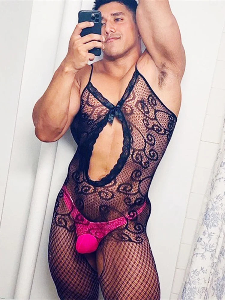 Lingerie for Sex Bodystocking Lace (man)