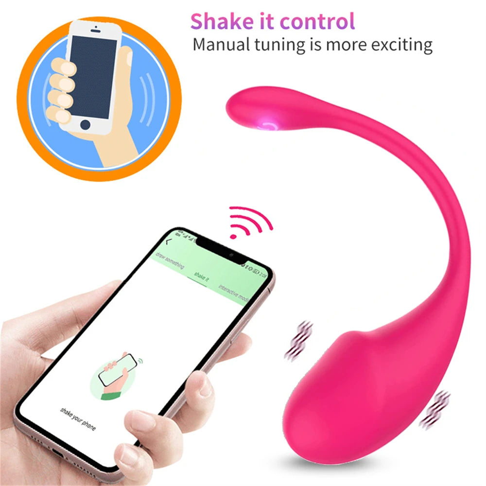 Wearable Vibrating Love Egg (APP Control)