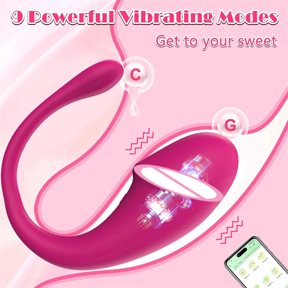 Wearable Vibrating Love Egg (APP Control)